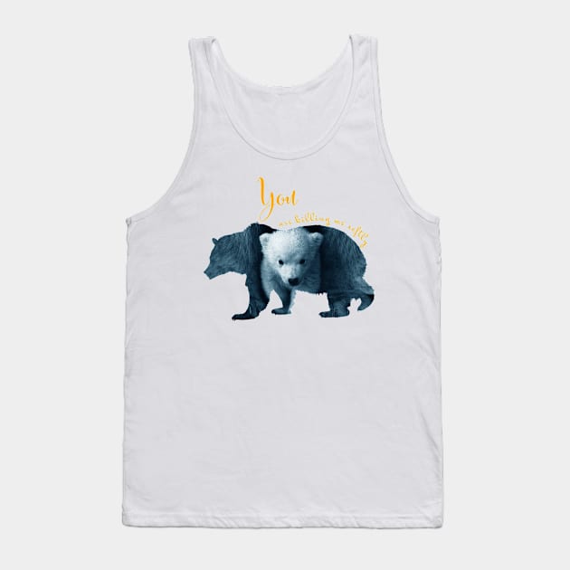 KILLING BEAR Tank Top by Utopic Slaps